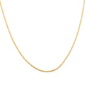 14K Yellow Gold 1.5mm Roc Chain Necklace 20 Inches 1.90 Grams - Sticky add to cart bar