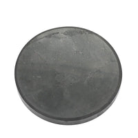 Shungite Plain Round Tile 10cm