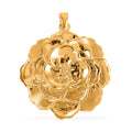 Electroform Floral Pendant in 24K Yellow Gold 5.70 Grams - Sticky add to cart bar