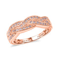 Natural Pink Diamond I3 Ring in Vermeil Rose Gold Over Sterling Silver 0.20 ctw - Sticky add to cart bar