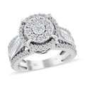 10K White Gold G-H I2 Diamond Ring 5 Grams 1.00 ctw - Sticky add to cart bar