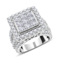 10K White Gold G-H I2 Diamond Ring 10 Grams 4.00 ctw (Del. in 7-10 Days) - Sticky add to cart bar