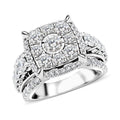 10K White Gold Diamond G-H I2 Ring (Size 10.0) 8.40 Grams 3.00 ctw (Del. in 7-10 Days) - Sticky add to cart bar