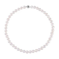 Freshwater Pearl 309.20 ctw Necklace in Rhodium Over Sterling Silver 20 Inches