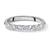 Luxoro 10K White Gold Luxuriant Lab Grown Diamond G-H SI Ring 1.00 ctw