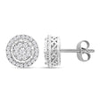 10K White Gold Diamond G-H I2 Stud Earrings 0.50 ctw - Sticky add to cart bar