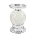 Closeout Snowflake Water Globe Candle Holder, Decorative Glass Candle Holder, Home Decor - Sticky add to cart bar