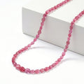 Certified & Appraised Rhapsody 950 Platinum AAAA Mahenge Spinel Beaded Necklace 18 Inches 90.00 ctw - Sticky add to cart bar