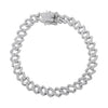 Platinum Over Sterling Silver