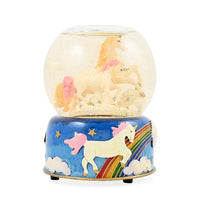 Candle Holder Snow Globe Hummingbird