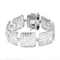 Karis Fancy Bracelet in Platinum Bond (6.50 In)