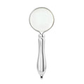 Pinpoint Silver Color 5X Mini Portable Handheld Magnifier Magnifying Glass With Metal Handle for Reading Soldering Jewelry Maps, Great for Gifting - Sticky add to cart bar