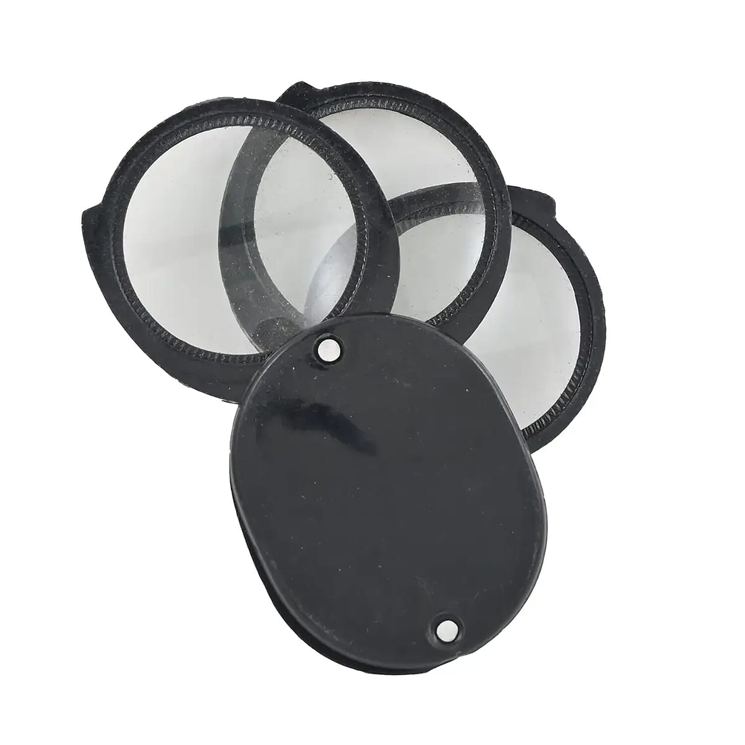 Hawk Black Triple Pocket Magnifier