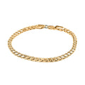 10K Yellow Gold 2.5mm Palma Chain Bracelet (8.50 In) 2.70 Grams - Sticky add to cart bar