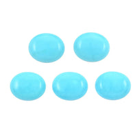 AAAA Sleeping Beauty Turquoise Set of 5 (Ovl 10x8 mm) 10.00 ctw