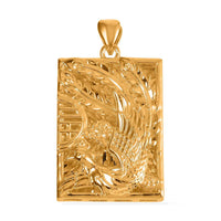 Electroform Peacock Pendant in 24K Yellow Gold (6.90 g)