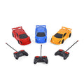 3pcs Red, Yellow and Blue 4 Channels Toy Car with LED Light (3xAA for Car, 2xAA for Controller Not Included) - Sticky add to cart bar