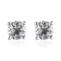 Brazilian Petalite Solitaire Stud Earrings in Platinum Over Sterling Silver 0.75 ctw - Sticky add to cart bar