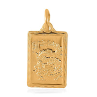 23K Yellow Gold Dragon Pendant (1.9 g)