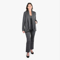 Elevate Charcoal Equinox Knit Blazer - S - Sticky add to cart bar