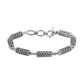 TLV Bali Legacy Sterling Silver Tulang Naga Texture Bracelet (7.25 In) (12.90 g) - Sticky add to cart bar