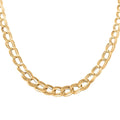 Graduate Double Specchio Italian 10K Yellow Gold Necklace 18 Inches 6.20 Grams - Sticky add to cart bar