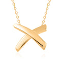 Italian 10K Yellow Gold Bold Cross Necklace (18-20 Inches) (1.20 g) - Sticky add to cart bar