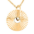 Italian 10K Yellow Gold Bold Cross Necklace (18-20 Inches) (1.20 g) - Sticky add to cart bar