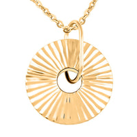 Italian 10K Yellow Gold Bold Cross Necklace (18-20 Inches) (1.20 g)