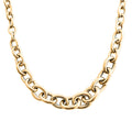 Graduate Bold Rolo Italian 10K Yellow Gold Necklace 18 Inches 6 Grams - Sticky add to cart bar