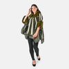 Olive Striped Print