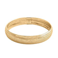 Italian 10K Yellow Gold Adjustable Mesh Bangle Bracelet 2.40 Grams - Sticky add to cart bar