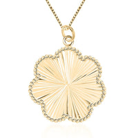 Fiore Scintilla Italian 10K Yellow Gold Necklace 18-20 Inches 2.05 Grams