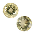 Lemon Quartz Set of 2 (Rnd 10 mm) 5.76 ctw - Sticky add to cart bar