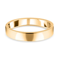 Bangle Bracelet in Goldtone Alloy (7.25 In)