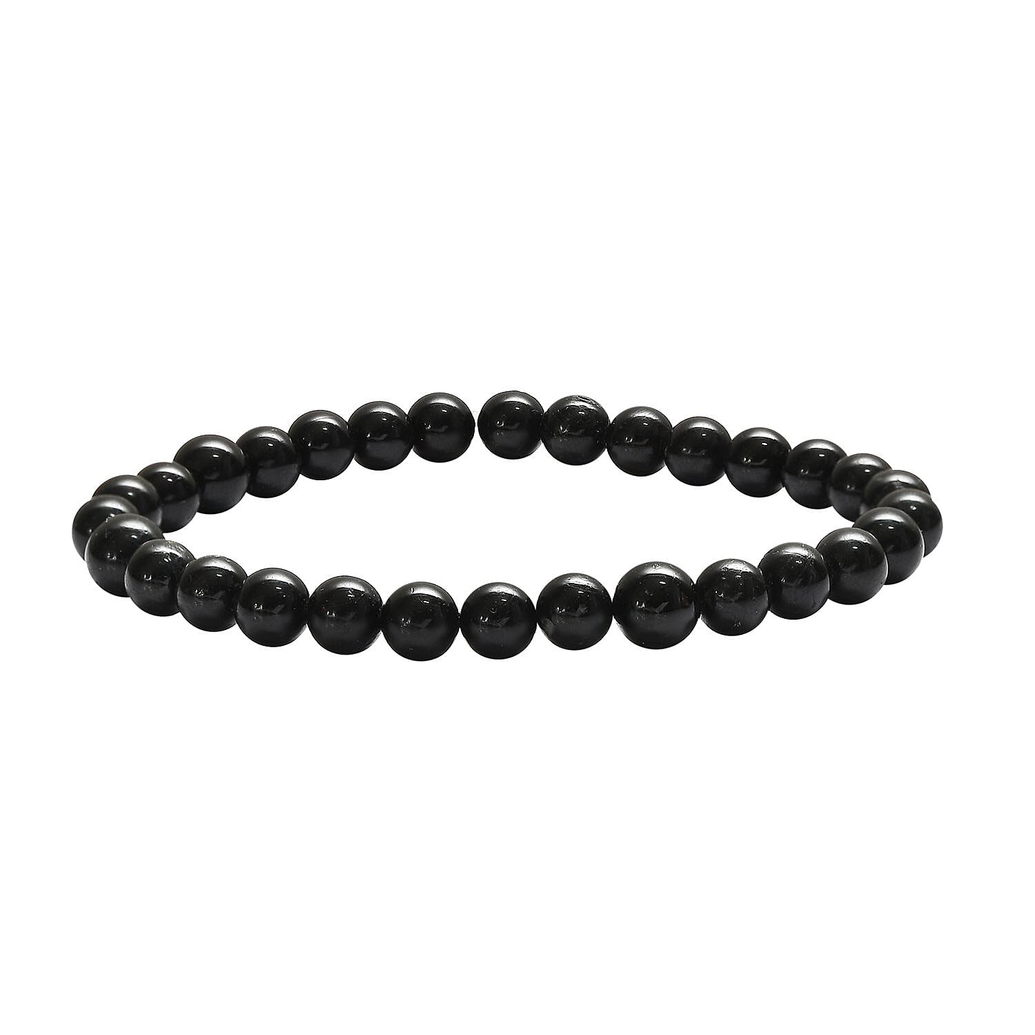 Milky Aquamarine Beaded Stretch Bracelet (7.25 In) 100.00 ctw