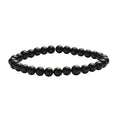 Milky Aquamarine Beaded Stretch Bracelet (7.25 In) 100.00 ctw - Sticky add to cart bar
