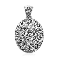 Bali Legacy Sterling Silver Dragonfly Pendant 5 Grams