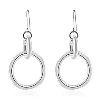 Platinum Over Sterling Silver Earrings 10.09 g
