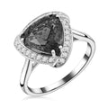 Certified & Appraised Rhapsody 950 Platinum AAAA Tanzanite and E-F VS Diamond Ring 7.40 Grams 3.65 ctw - Sticky add to cart bar