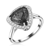 Certified & Appraised Rhapsody 950 Platinum AAAA Tanzanite and E-F VS Diamond Ring 7.40 Grams 3.65 ctw