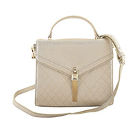 MC Black Pebbled Grain PU Envelope Shape Crossbody Bag (10"x4"x8")