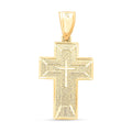 Made in America 10K Yellow Gold Prayer Pendant - Sticky add to cart bar