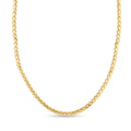 10K Yellow Gold 2.5mm Palma Chain Necklace 24 Inches 6.70 Grams - Sticky add to cart bar