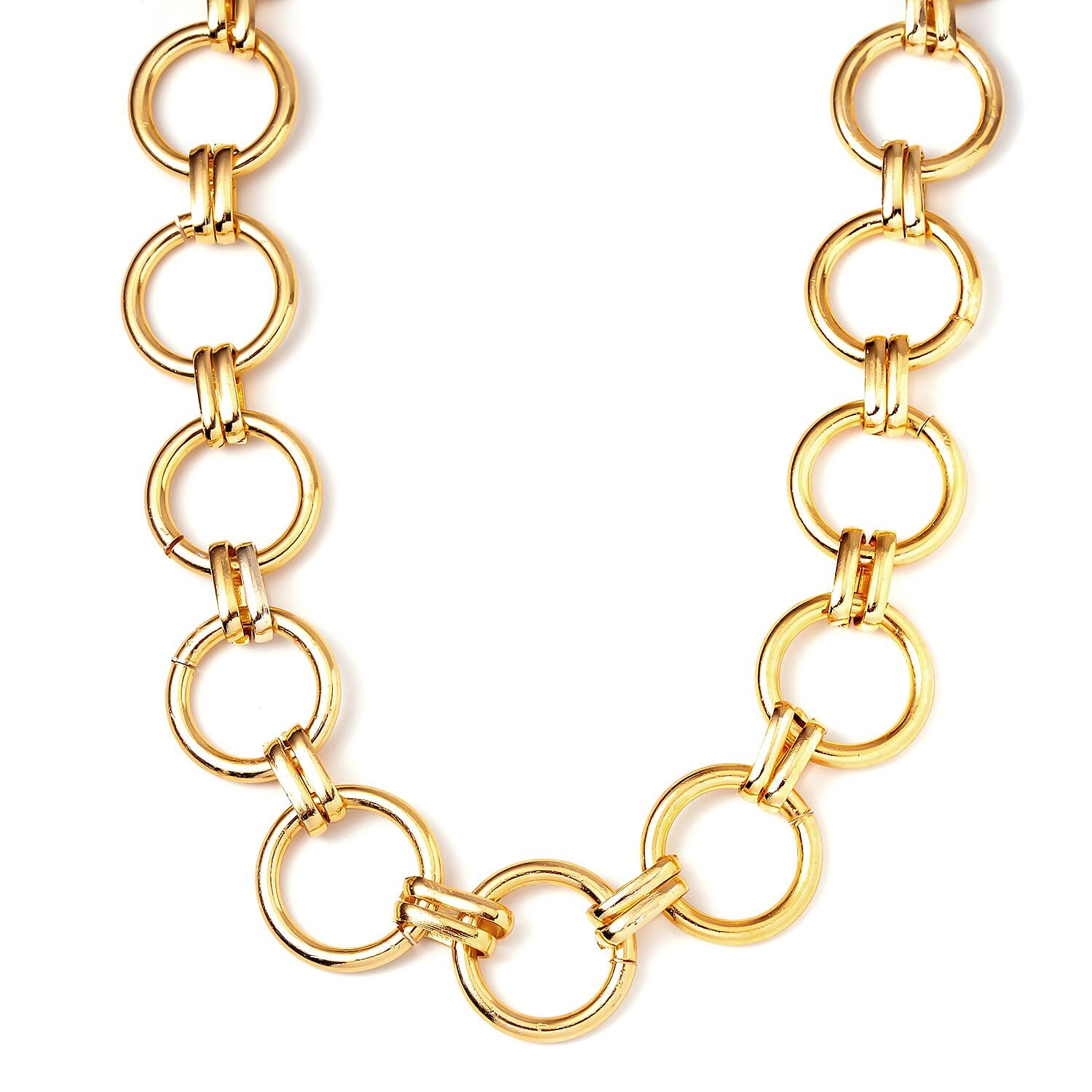 Link Necklace in Goldtone 21.50-45.50 Inches