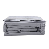 2200 Series 80 GSM Ivory Microfiber 4pc Sheet Set -King