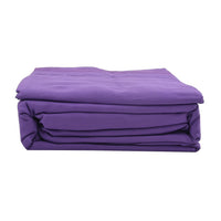 2200 Series 80 GSM Ivory Microfiber 4pc Sheet Set -King