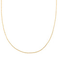 Margherita Italian Chain Necklace with Slider in 14K Yellow Gold 3.35 Grams 24 Inches - Sticky add to cart bar
