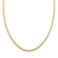 Double Intrecci Italian 10K Yellow Gold Chain Necklace 18 Inches 3.90 Grams - Sticky add to cart bar