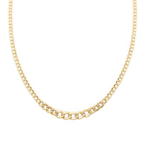 Grumetta Italian 14K Yellow Gold Chain Necklace 18 Inches 3.15 Grams